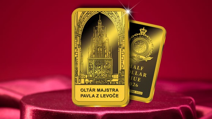 Oltár Majstra Pavla z Levoče na tehličke z rýdzeho zlata