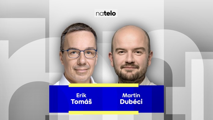 Erik Tomáš (Hlas-SD) a Martin Dubéci (PS)
