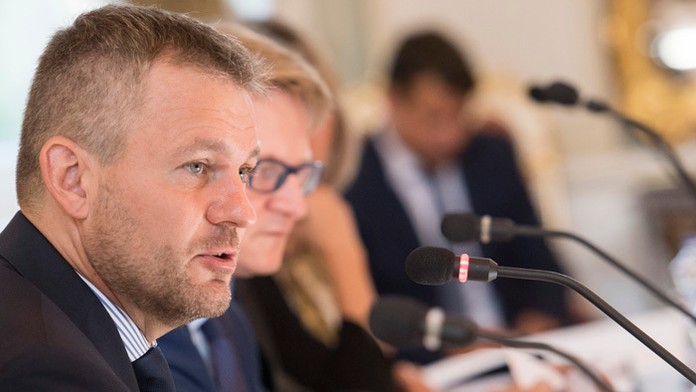 Predseda vlády Peter Pellegrini.