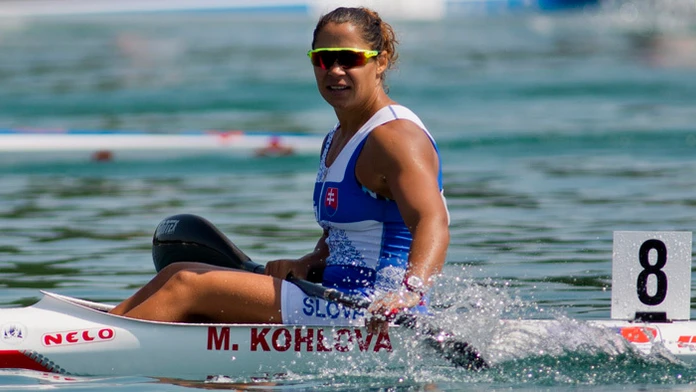 Reprezentantka v rýchlostnej kanoistike Martina Kohlová na archívnej snímke.