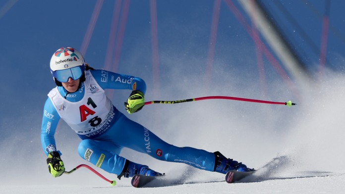 Na zlato na MS si bude musieť ešte počkať. Shiffrinová od neho v super-G nebola ďaleko