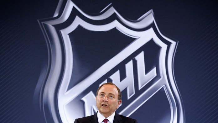 Šéf NHL Gary Bettman.