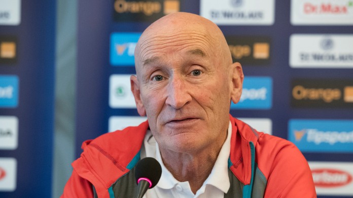 Kouč slovenskej hokejovej reprezentácie Craig Ramsay.