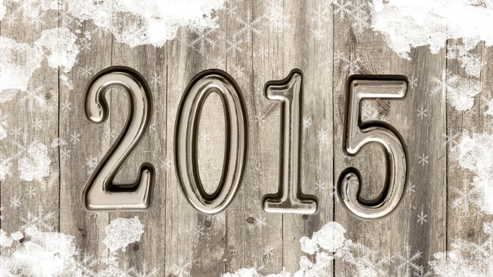 Šťastný nový rok 2015.