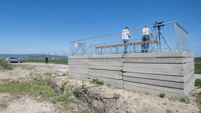 Pozorovateľňa na bratislavskom letisku
