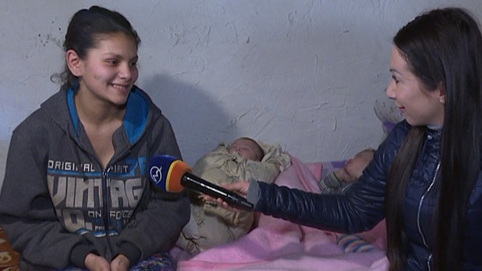 Melánia z osady Svinná.