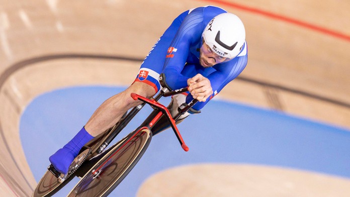 Jozef Metelka na stíhacích pretekoch na PH 2020.