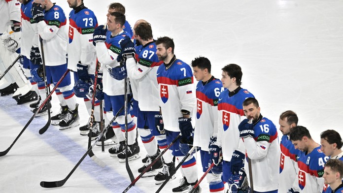 Sklamaní slovenskí hokejisti