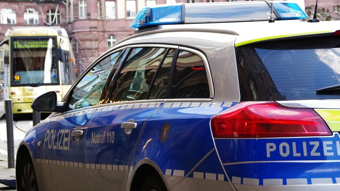 Vozidlo nemeckej polície.