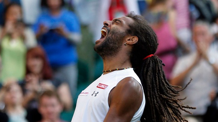 Nemecký tenista Dustin Brown.