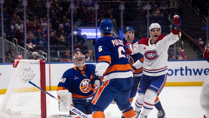 VIDEO: Juraj Slafkovský aj Tomáš Tatar bodovali. Pozrite si ich asistencie