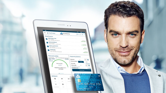 Získajte bankový účet s tabletom