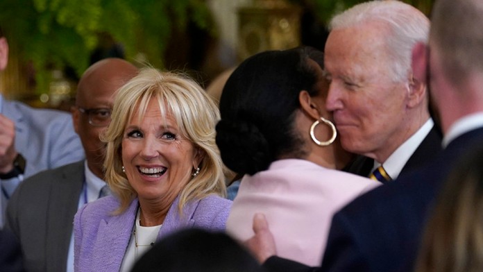 Manželka amerického prezidenta Jill Bidenová.