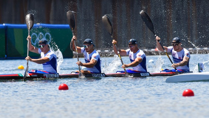 Samuel Baláž, Denis Myšák, Erik Vlček a Adam Botek.