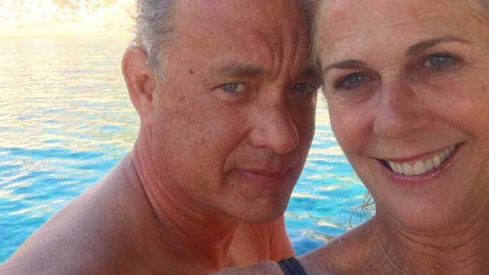 Tom Hanks a Rita Wils