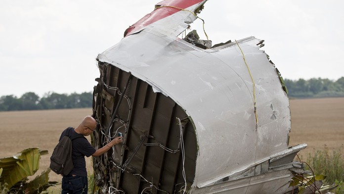 Zostrelené malajzijské lietadlo
