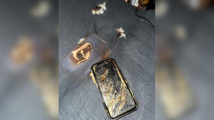 Piotrovi pri nabíjaní zhorel telefón