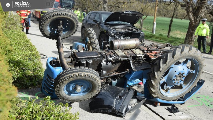 Tragická nehoda v obci Sady nad Torysou.