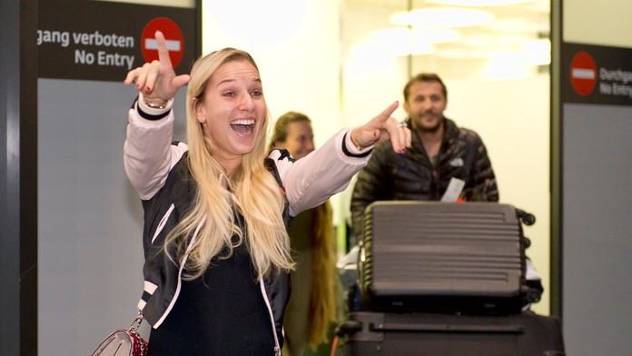 Dominika Cibulková je doma.