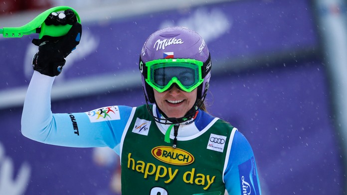 Šárka Strachová na archívnej snímke.