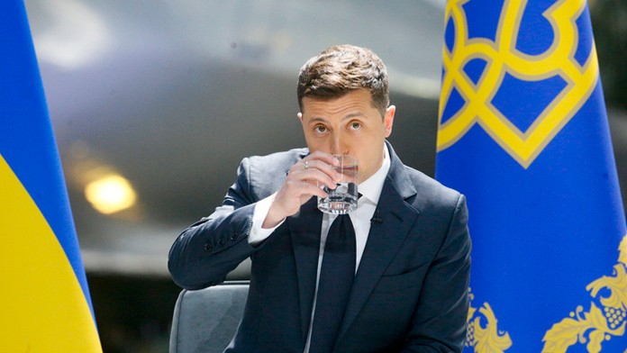 Ukrajinský prezident Volodymyr Zelenskyj.
