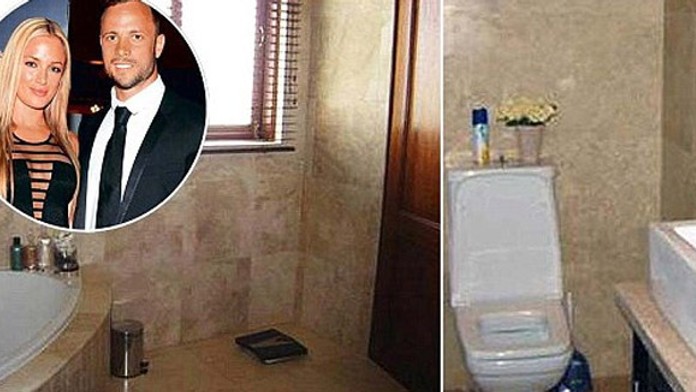 Luxusná toaleta, kde zomierala Reeva Steenkampová