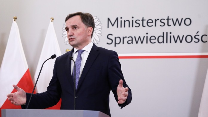 Poľský minister spravodlivosti a generálny prokurátor Zbigniew Ziobro