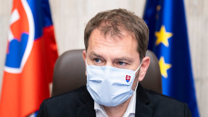 Minister zahraničných vecí  Ivan Korčok (SaS).