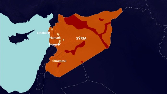Miesta, kde Rusi v Sýrií útočia