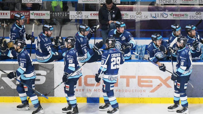 Absolútna deštrukcia. Nitra deklasovala Banskú Bystricu na jej ľade