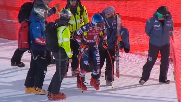 VIDEO: Mikaela Shiffrinová mala v zjazde ťažký pád. Zasahovať musel vrtuľník
