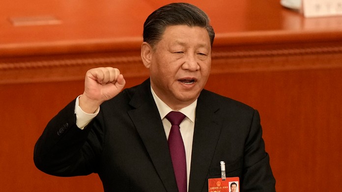 Čínsky vodca Si Ťin-pching.