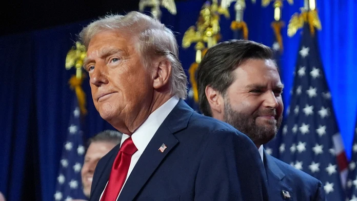 Na snímke Donald Trump, ktorého si Američania zvolili za nového prezidenta.