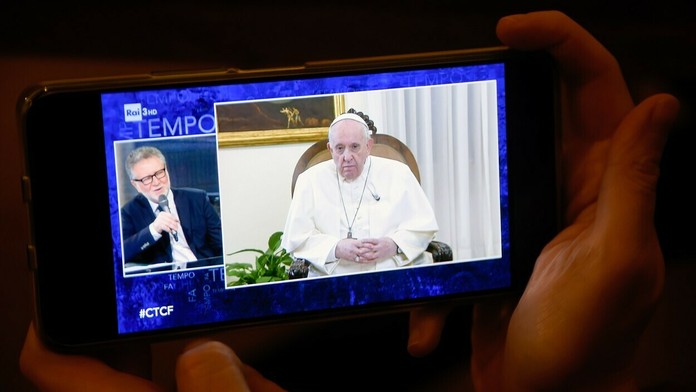 Pápež František v talk show