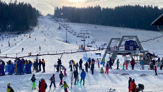 Lyžovačka v Jasenskej doline.