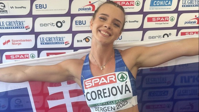 Slovenská atletika oslavuje medailový úspech. Tereza Čorejová sa na ME do 23 rokov tešila z bronzu