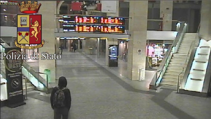 Bezpečnostné kamery zachytili Amriho na železničnej stanici v Turíne