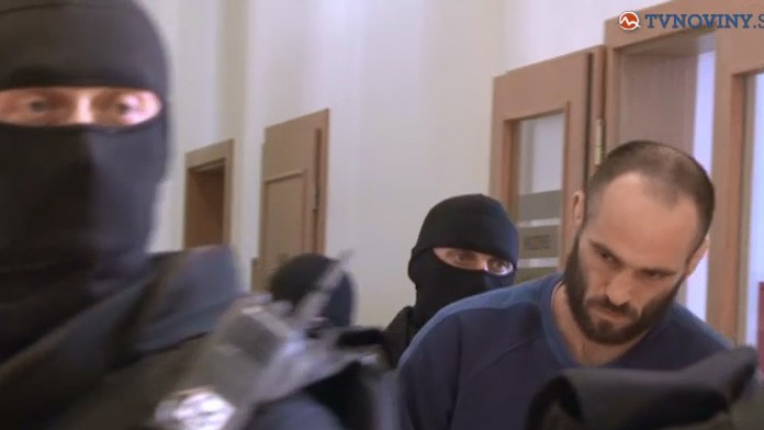 Ján Antoška na súde.