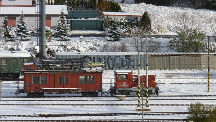 Zhorená reštaurácia v Kotešovej pri Bytči.