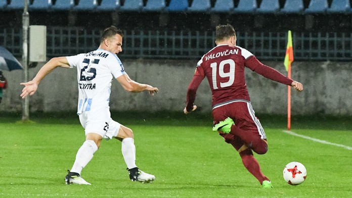 Patrik Abrahám z Nitry (vľavo) a Martin Válovčan z Podbrezovej.