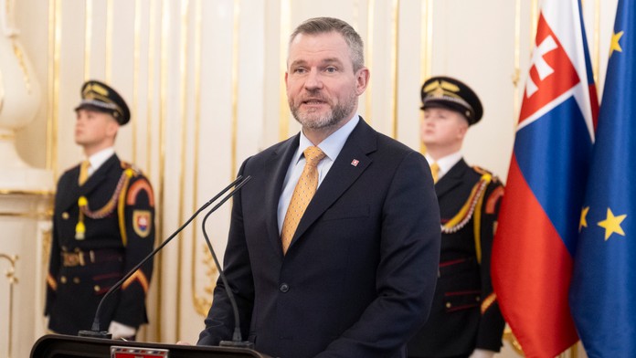 Na snímke prezident Peter Pellegrini.
