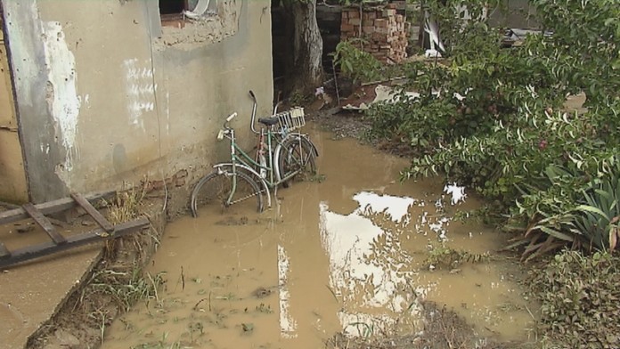 Blesková povodeň v Cíferi. 