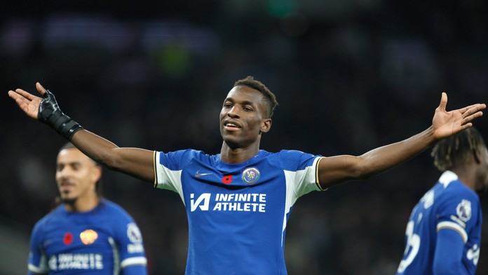 Útočník Chelsea Nicolas Jackson