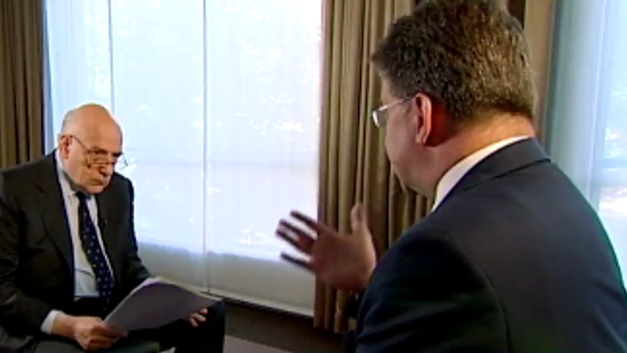 Lajčák v relácii Conflict zone.