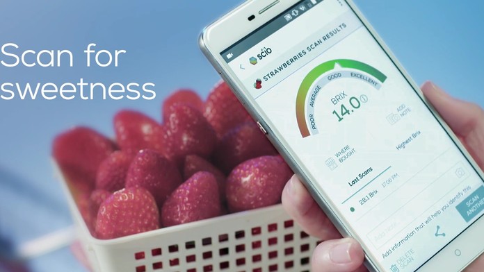 Smartfón H2 s revolučným senzorom SCiO.