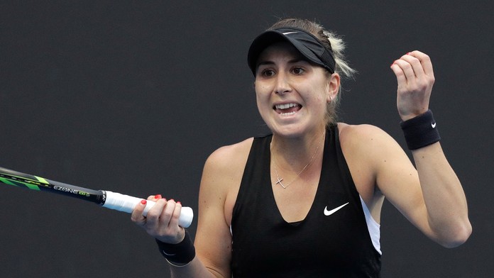 Tenistka Petra Kvitová v 2. kole na Australian Open.