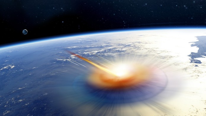 Obrovský asteroid, ktorý vyhubil dinosaury, nebol sám. Jeho „komplic“ zdvihol gigantickú cunami