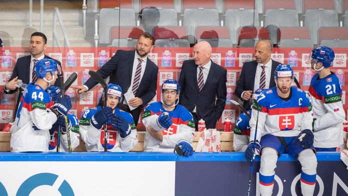 Striedačka Slovenska v zápase proti Slovinsku.