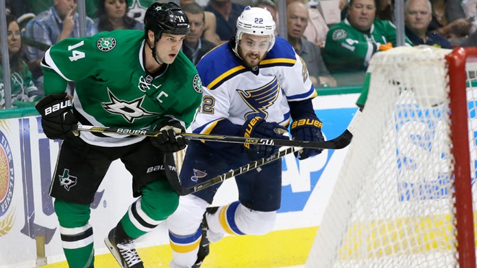 Hokejisti St. Louis Blues postúpili prvýkrát od roku 2001 do finále Západnej konferencie zámorskej NHL. 