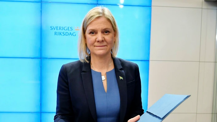 Magdalena Anderssonová bola premiérkou pár hodín